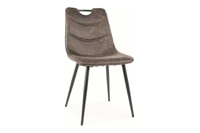 Обеденный стул SIGNAL ALOE TAP, серый фото №4