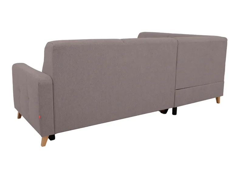 BRW Розкладний кутовий диван Lars з ящиком для зберігання бежевий, Castel 20 Taupe NA-LARS-OTMBK.2F-G2_BA366E фото №4