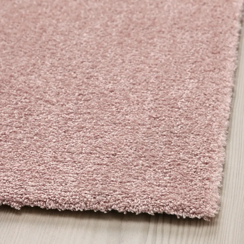 IKEA KNARDRUP КНАРДРУП, килим, короткий ворс, блідо-рожевий, 133x195 см 504.926.13 фото №2
