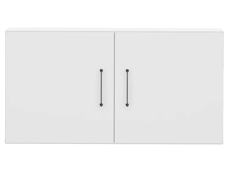 BRW Настінна шафа Modeo100 см з дверцятами біла SFW/100/50/30_2-BI/BI фото №2