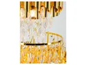BRW Металевий підвісний світильник Версаль 6-точковий золотий 092943 фото thumb №2