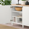 IKEA BESTÅ БЕСТО, комбинация для хранения с дверцами, белый / Суттервикен / Каббарп белый, 180x42x76 см 293.877.65 фото thumb №3