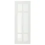 IKEA STENSUND СТЕНСУНД, скляні дверцята, білий, 30x80 см 504.505.85 фото
