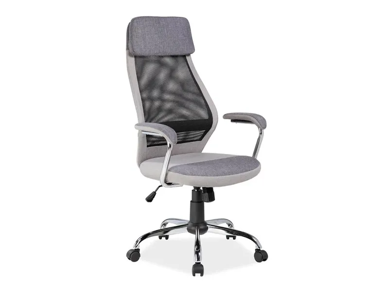 Вращающееся Кресло SIGNAL Q-336, серый / черный фото №1
