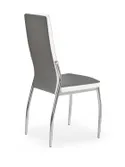 Кухонний стілець HALMAR K210 сірий/білий фото thumb №2