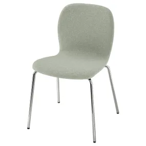 IKEA KARLPETTER КАРЛПЕТТЕР, стул, Окрашенный в светло-зеленый цвет / быстрый хром 494.814.46 фото
