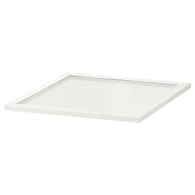 IKEA KOMPLEMENT КОМПЛЕМЕНТ, скляна полиця, білий, 50x58 см 002.576.46 фото