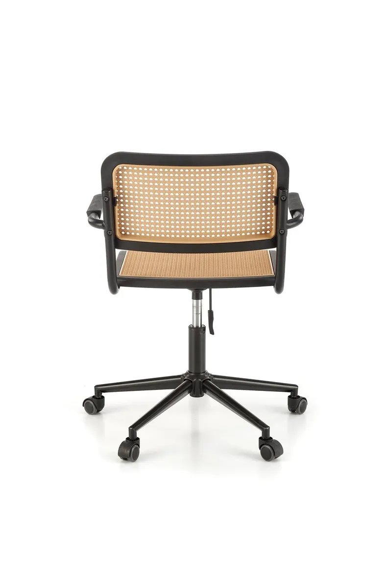 Кресло офисное вращающееся HALMAR INCAS, коричневый/черный фото №5