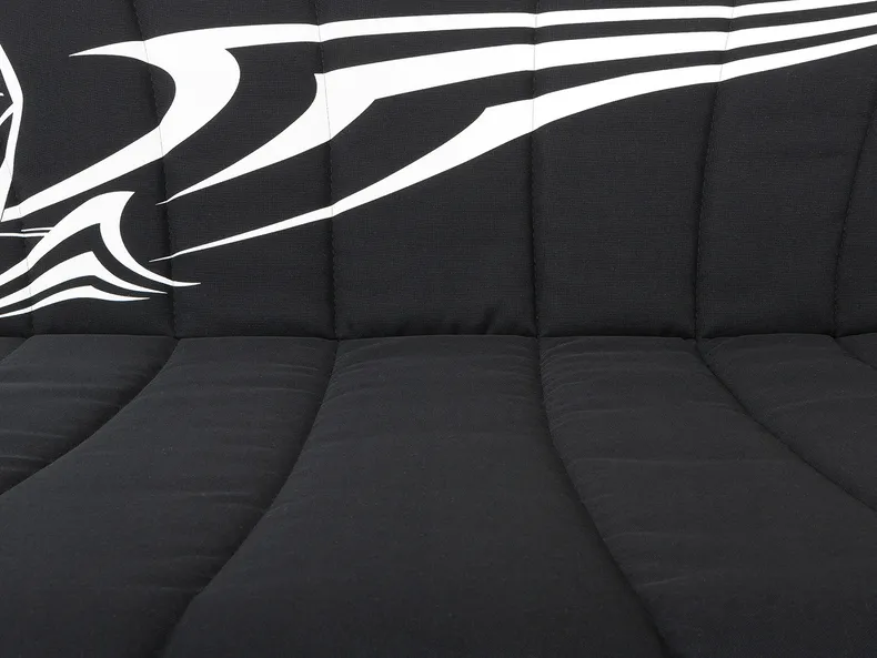 BRW Тримісний розкладний диван Fina з ящиком для зберігання чорний, Савана 14 WE-FINA-3K-G2_B85471 фото №7