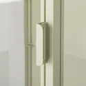 IKEA RUDSTA РУДСТА, шафа зі скляними дверцятами, світло-зелений, 42x37x155 см 005.327.20 фото thumb №4
