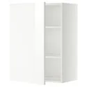 IKEA METOD МЕТОД, шафа навісна із полицями, білий / РІНГХУЛЬТ білий, 60x80 см 594.666.81 фото thumb №1