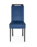 Кухонный стул HALMAR CLARION 2 черный/темно-синий фото thumb №5