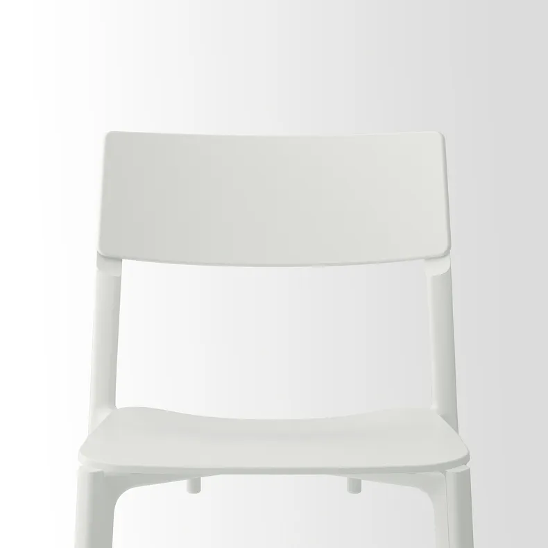 IKEA JANINGE ЯНІНГЕ, стілець, білий 002.460.78 фото №13