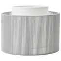 IKEA SYMFONISK СИМФОНИСК, абажур для лампы с динамиком, ткань / белый 504.947.54 фото thumb №1