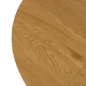 Стол раскладной круглый MEBEL ELITE LUKAS 100-250х100 см, Золотой дуб фото thumb №4
