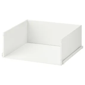 IKEA KONSTRUERA КОНСТРУЕРА, ящик без фронтальной панели, белый, 30x60 см 404.367.74 фото