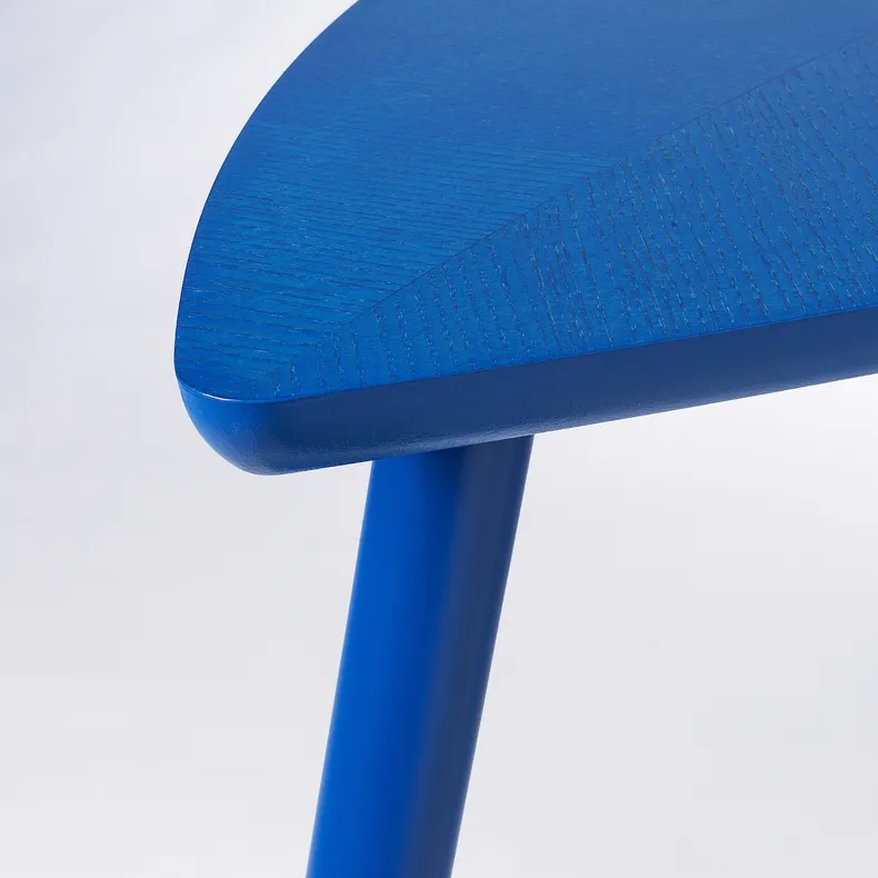 IKEA LÖVBACKEN ЛЕВБАККЕН, журнальний столик, синій, 77x39 см 905.570.99 фото №3