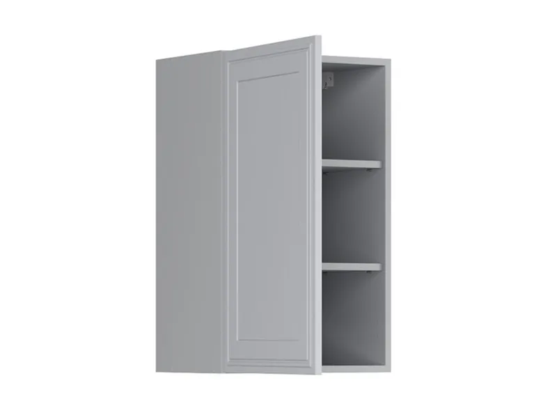 BRW Верхний кухонный шкаф Верди 45 см левый светло-серый матовый, греноловый серый/светло-серый матовый FL_G_45/72_L-SZG/JSZM фото №3