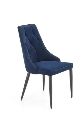 Кухонний стілець HALMAR K365 темно-синій (1шт=2шт) фото