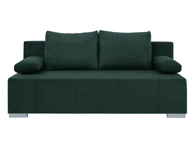 BRW Тримісний диван розкладний BRW STREET IV LUX 3DL з ящиком для зберігання, зелений SO3-STREET_IV-LX_3DL-G2_BB082A фото №1