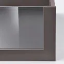 IKEA KOMPLEMENT КОМПЛИМЕНТ, ящик со стеклянной фронтал панелью, тёмно-серый, 75x58 см 505.092.08 фото thumb №2