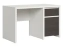 BRW Письмовий стіл BRW KASPIAN 120х65 см, білий/венге BIU1D1S/120-BI/WE фото thumb №1