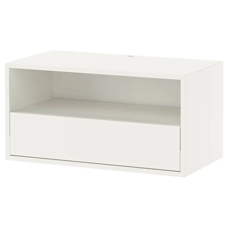 IKEA EKET, Медиа-полка, белый, 70x35x35 см 905.820.27 фото №1