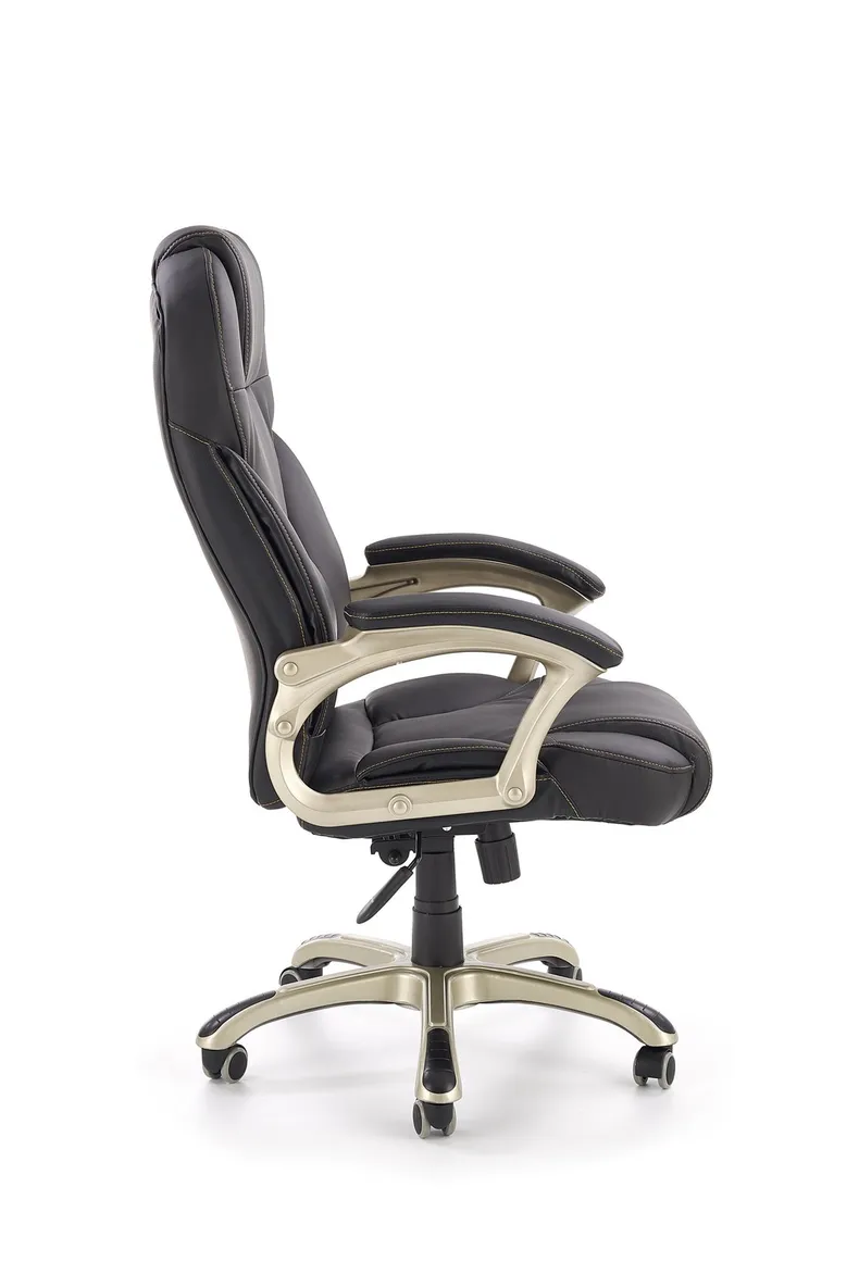 Кресло компьютерное офисное вращающееся HALMAR DESMOND, черный фото №4