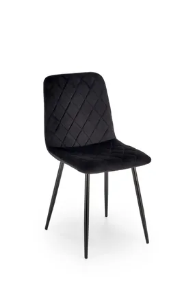 Кухонний стілець HALMAR K525 чорний (1шт=4шт) фото