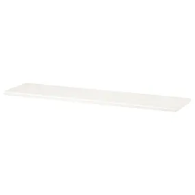 IKEA TRANHULT ТРАНГУЛЬТ, полка, белая окрашенная осина, 120x30 см 604.548.99 фото