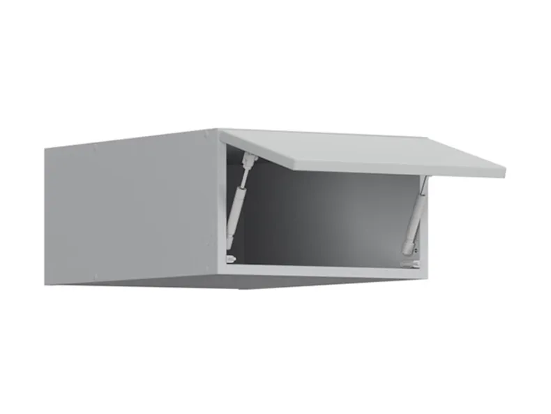 Кухонный шкаф BRW Top Line 40 см навесной серый глянцевый, серый гранола/серый глянец TV_NO_40/23_O-SZG/SP фото №3
