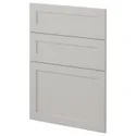 IKEA METOD МЕТОД, 3 фасада для посудомоечной машины, Лерхиттан светло-серый, 60 см 494.498.85 фото thumb №1