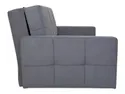 BRW Двомісний диван-ліжко BRW BADO з ящиком для зберігання, велюровий сірий SO-BADO-2FBK-G2_BBA408 фото thumb №3