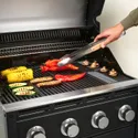 IKEA GRILLTIDER ГРІЛЛТІДЕР, набір приладів для гриля, 3 шт, нержавіюча сталь/бук 905.908.62 фото thumb №4