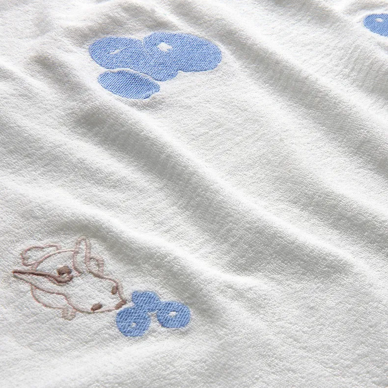 IKEA SKÖTSAM СКОТСАМ, чохол для пеленального килимка, ягідний візерунок/білий, 83x55 см 504.447.78 фото №4