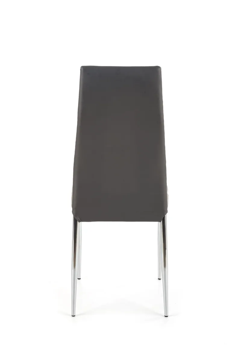 Кухонний стілець HALMAR K70C новий хром, сірий (1шт=4шт) фото №5