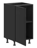 BRW Sole L6 базовый кухонный шкаф 45 см левый черный матовый, черный/черный матовый FM_D_45/82_L-CA/CAM фото thumb №3