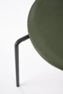 Кухонний стілець HALMAR K524 зелений фото thumb №12