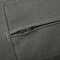 IKEA FRÖSÖN ФРОСОН, чохол подушки для сидіння, темно-сірий зовнішній вигляд, 124x62 см 205.268.79 фото thumb №2