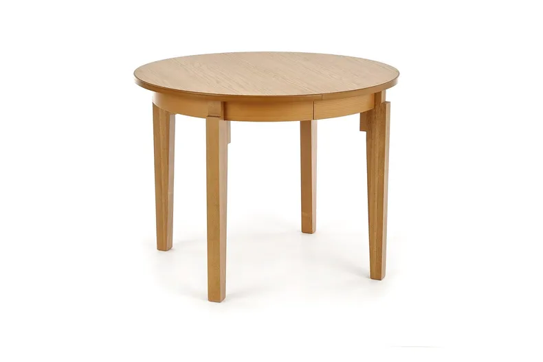 Обідній стіл розкладний HALMAR SORBUS 100-200x100 см, стільниця та ніжки - медовий дуб фото №9