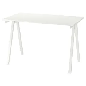 IKEA TROTTEN ТРОТТЕН, письмовий стіл, білий, 120x70 см 294.249.42 фото