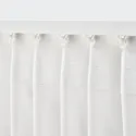 IKEA SILVERLÖNN СИЛВЕРЛЁНН, гардины, 2 шт., белый, 145x300 см 204.910.40 фото thumb №3