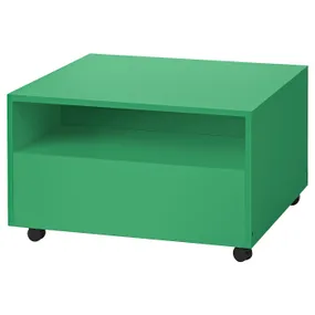 IKEA GARNANÄS ГАРНАНЕС, журнальний столик, зелений, 65x65 см 005.565.08 фото