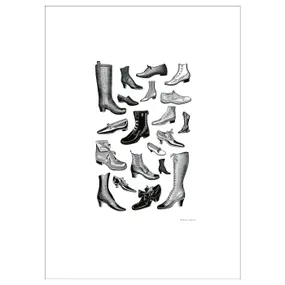 IKEA BILD БІЛЬД, постер, Модне взуття, 50x70 см 704.418.49 фото