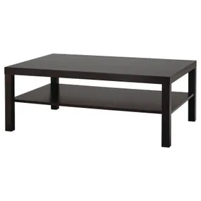 IKEA LACK ЛАКК, журнальний столик, чорно-коричневий, 118x78 см 001.042.91 фото