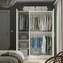 IKEA PAX ПАКС / BERGSBO БЕРГСБУ, гардероб, комбинация, белый / белый, 150x60x201 см 695.006.89 фото thumb №2