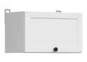 BRW Верхний кухонный шкаф Junona Line 50 см наклонный белый, белый GO/50/30-BI/BI фото thumb №2