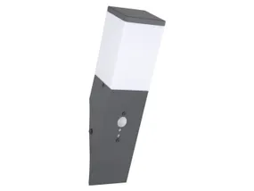 BRW Уличный настенный светильник Herii 33 см с датчиком движения серый 093004 фото