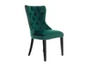 BRW Кресло с бархатной обивкой Charlot темно-зеленого цвета DUBLIN_DARK_GREEN_19 фото thumb №1