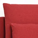 IKEA SÖDERHAMN СОДЕРХЭМН, 3-местный диван, с открытым концом / Тонуруд красный 895.144.64 фото thumb №3